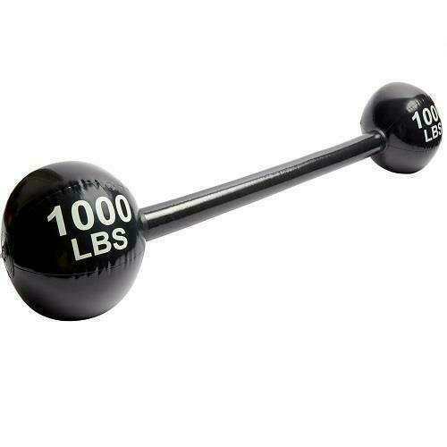 Children's inflatable barbell toy