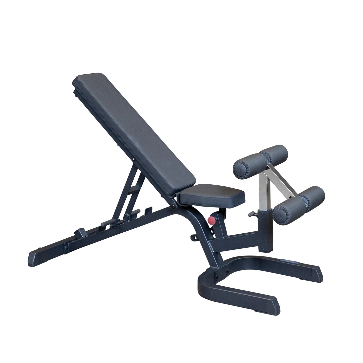 - GFID71B Heavy Duty Adjustable Bench with Leg Hold down Included - BLACK