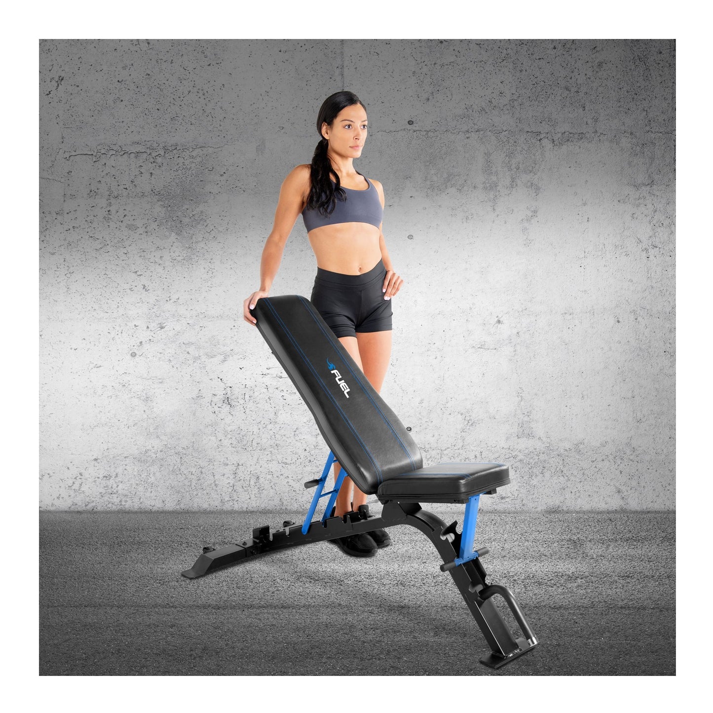 Adjustable FID (Flat Incline Decline) Weight Bench, 500Lb Capacity