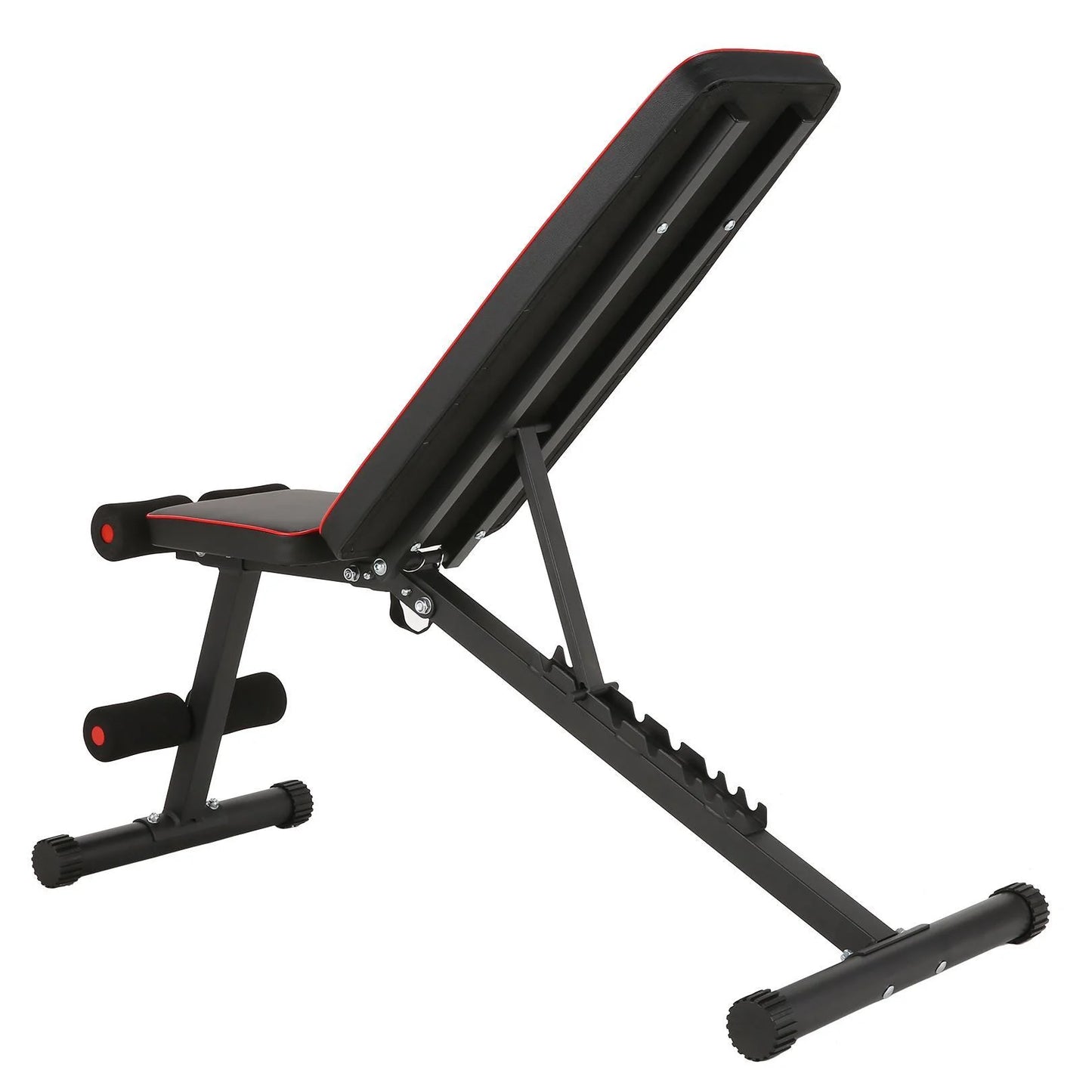 660LBS Foldable Weight Bench for Home Gym, Workout Bench Press with Fast 8 Adjustable Backrests, Incline/Flat/Decline Bench for Full Body Workout Strength Training Dumbbell Exercise