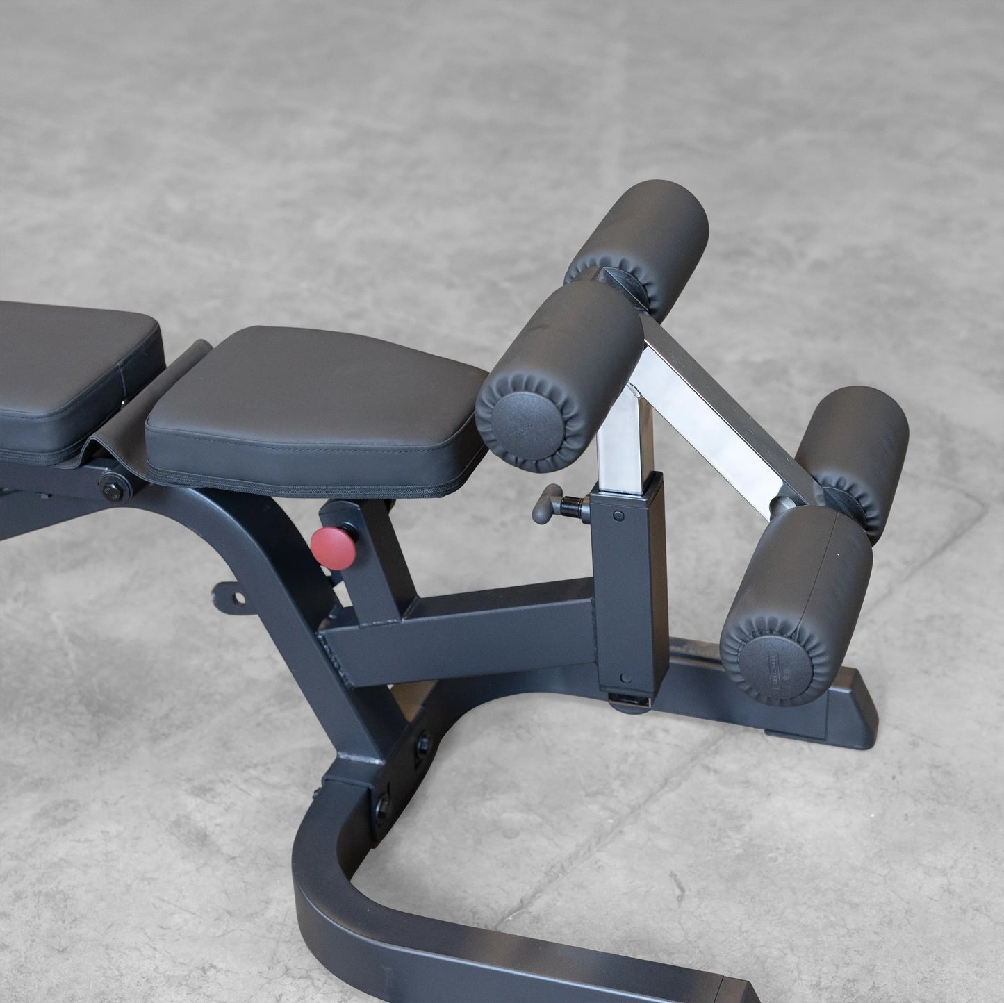- GFID71B Heavy Duty Adjustable Bench with Leg Hold down Included - BLACK