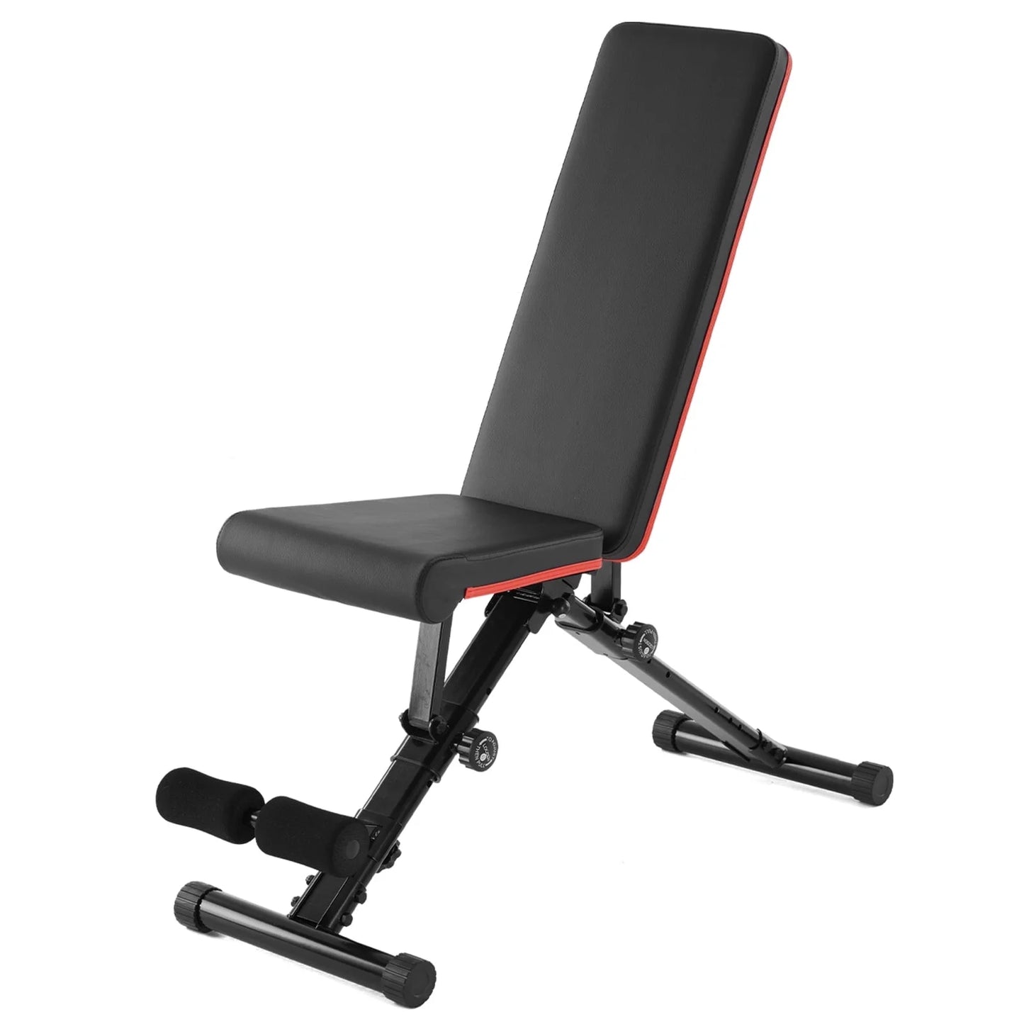 9 Positions Adjustable Weight Bench, Support up to 795Lbs, Foldable Weight Bench for Full Body, Home Gym Fitness Strength Training, Black