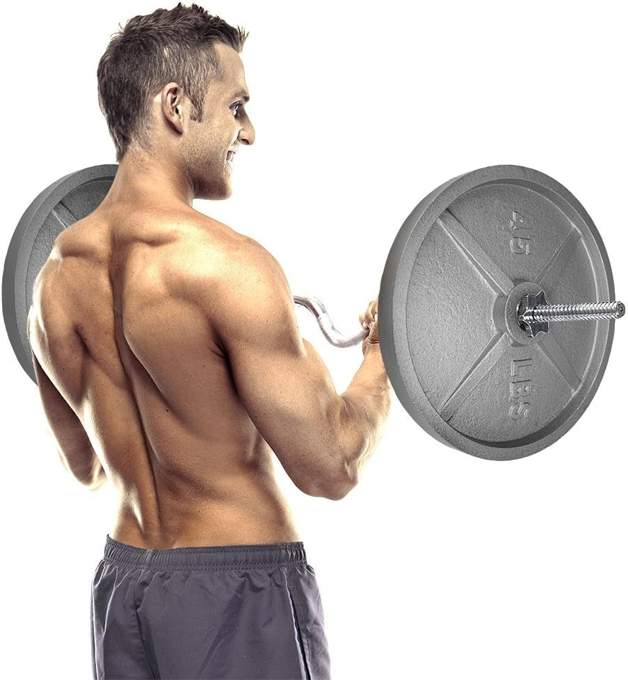 2-Inch Olympic Style Iron Weight Plate