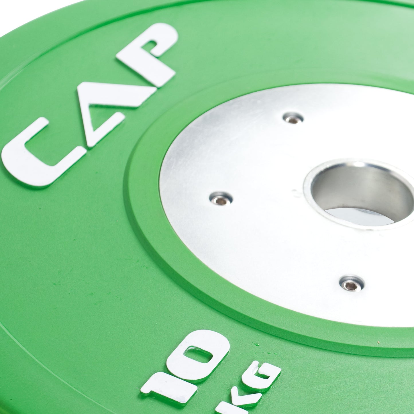 2" Olympic Competition Rubber Bumper Weight Plates with Steel Hub, 10KG (22 Lbs) Single