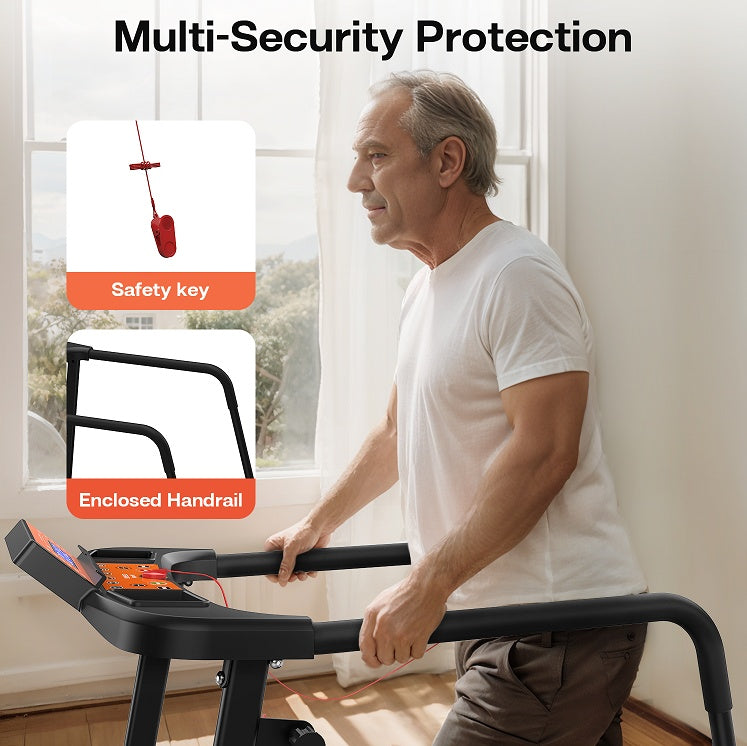 Folding Treadmill Electric Running Machine