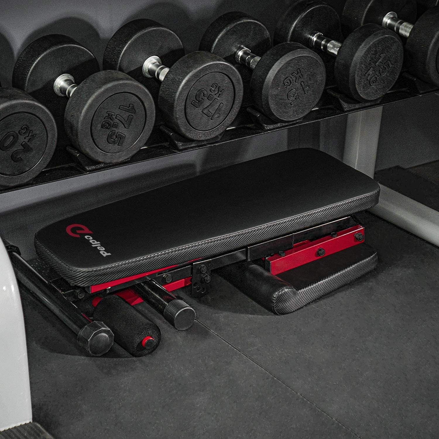 Adjustable Weight Bench, Folding Weight Lifting Bench, Workout Bench for Home, Incline/Decline Bench for Full Body Workout