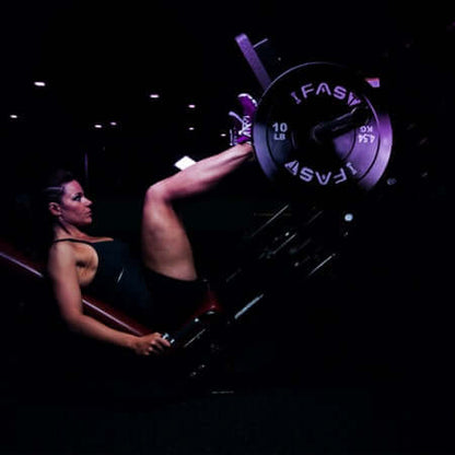 Olympic Bumper Weight Plates With 2-Inch Steel, 45LB™