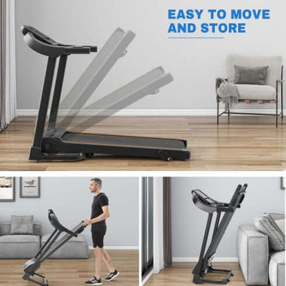 Compact Easy Folding Motorized Running Jogging Machine™