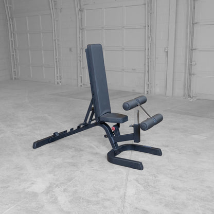 - GFID71B Heavy Duty Adjustable Bench with Leg Hold down Included - BLACK
