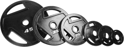 t Barbell Plates Cast Iron Weight Plates 2.5, 5, 10, 25, 35, 45 Lbs Plates(Single & Pair) (A. 2.5LB (Set of 2))