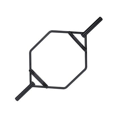 by CAP 2-In Olympic Combo Hex Weight Bar, Black