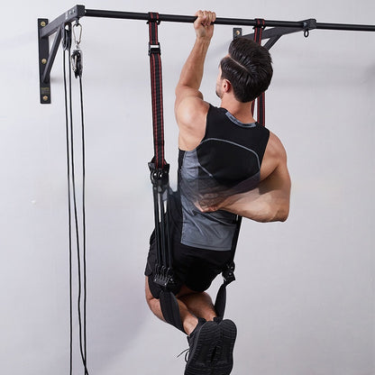 Single Foot Pull-up Damper Home Fitness Equipment Chest Expander