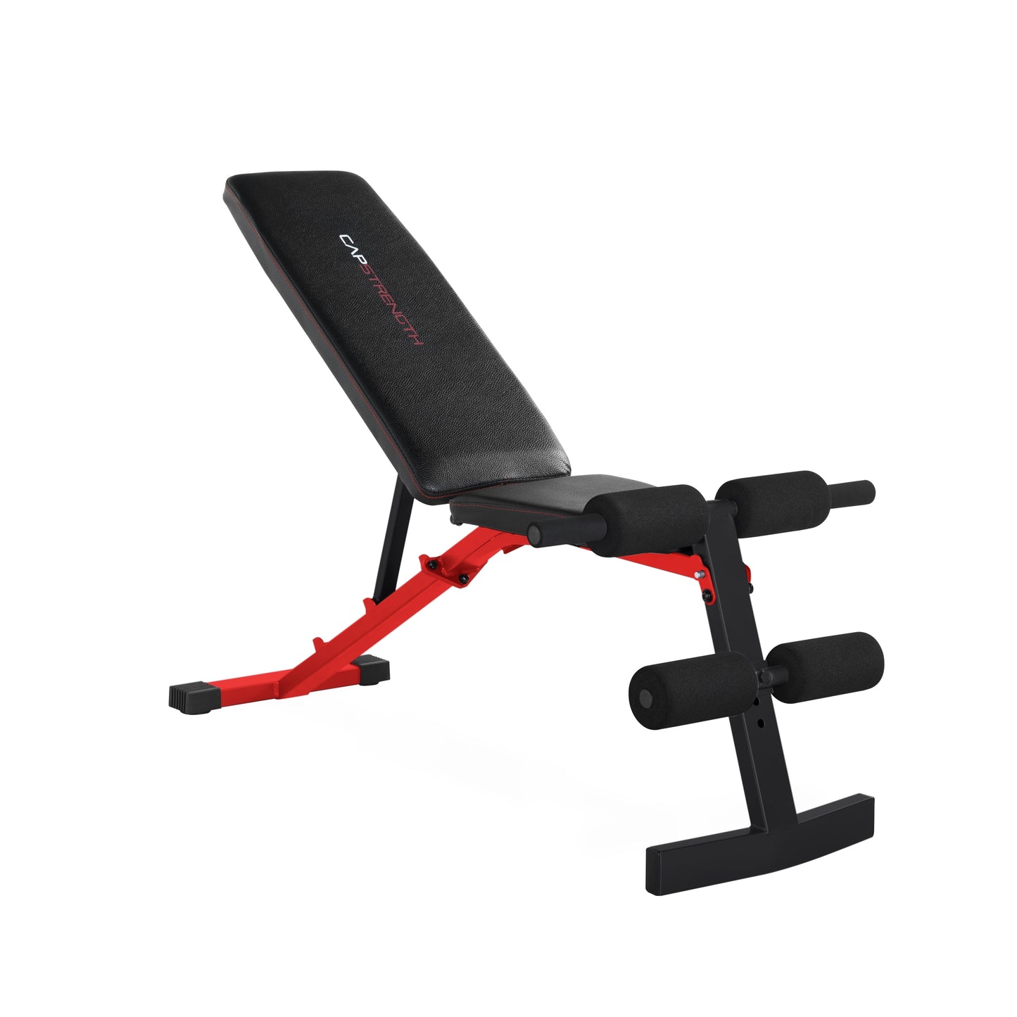 Strength Adjustable FID Weight Bench (600 Lb Weight acity), Red