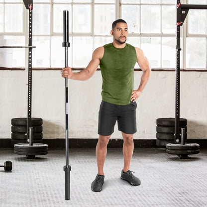Barbell Olympic Weight Bar, 7 Ft.