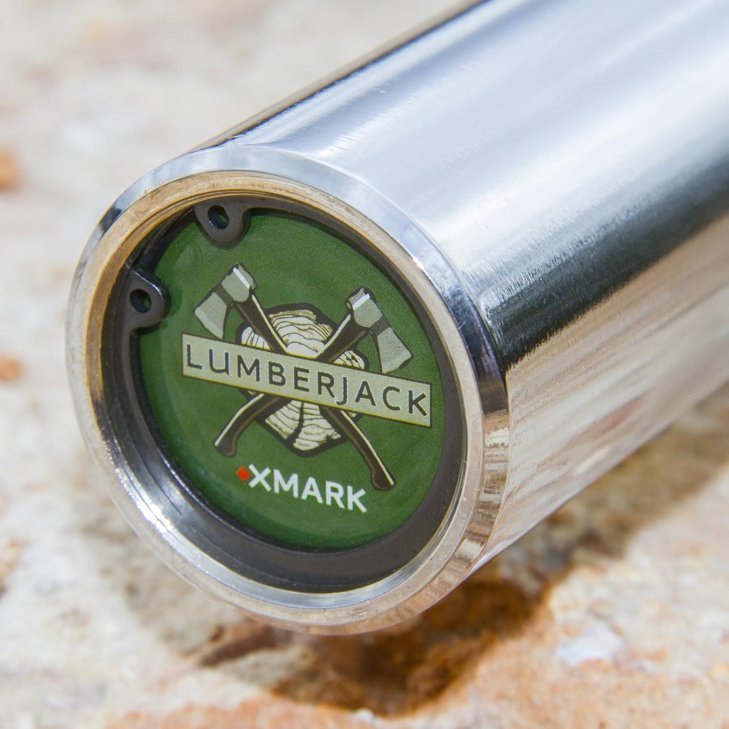 LUMBERJACK Weight Bar, Olympic Barbell with Weight Plates