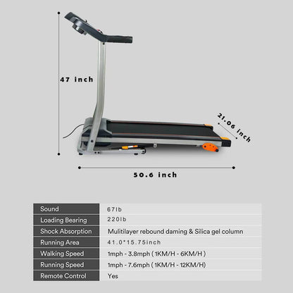 Electric Folding Treadmill Exercise Machine™