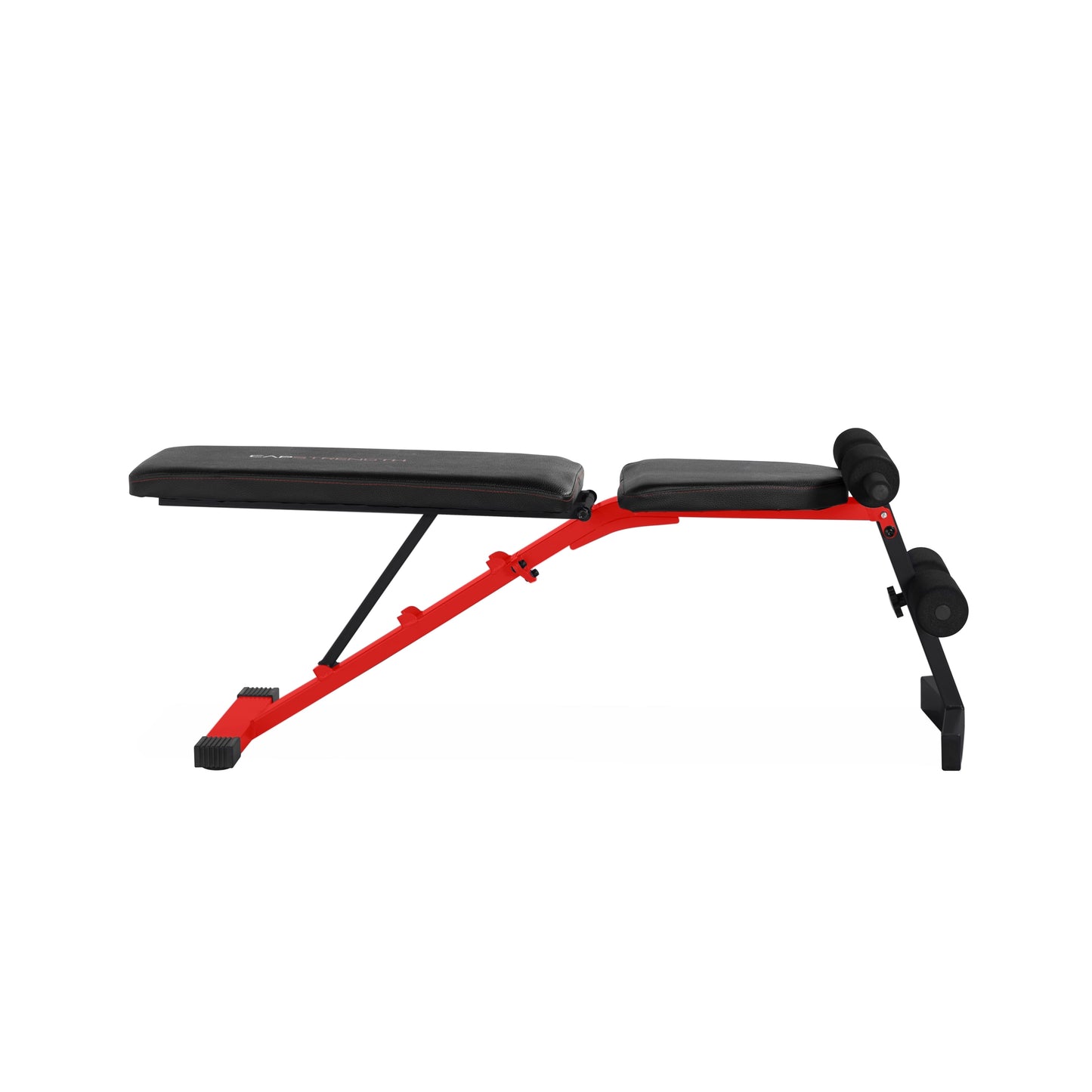 Strength Adjustable FID Weight Bench (600 Lb Weight acity), Red