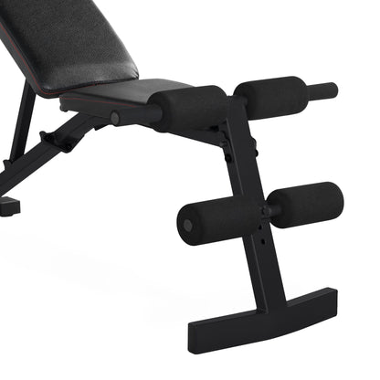 Strength Adjustable FID Weight Bench (600 Lb Weight acity), Black