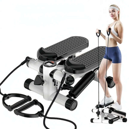 Mini Stepper with Resistance Band and Lcd Display Screen™